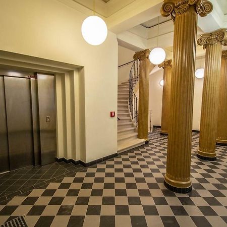 Design 3Bdr Apartment In Residence, Free Parking Prag Exterior foto