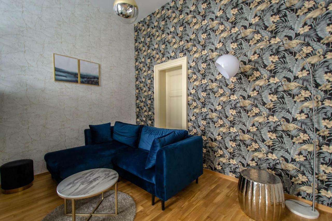 Design 3Bdr Apartment In Residence, Free Parking Prag Exterior foto